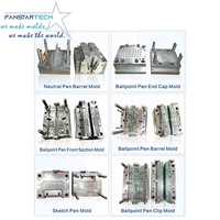 Moule en plastique pour rétroviseur de voiture FANSTARTECH, multi-cavités, fabricant certifié ISO9001:2015, ouverture de moule par injection