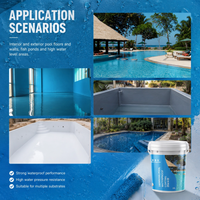 Revêtement polyuréthane monocomposant haute performance à application à froid pour les drains et les gouttières des terrasses de piscine