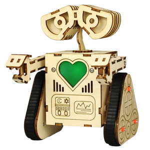 Robot de Madera con <span class=keywords><strong>Inteligencia</strong></span> <span class=keywords><strong>Artificial</strong></span>, Kits de Manualidades y Materiales para Educación Introduuctoria, Tecnología Innovadora de Alta Dificultad, DIY - Product Image 5