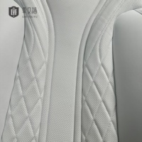 Housse de siège en cuir de luxe pour Mercedes Benz Classe S, Classe E, Classe V, nouveau design, accessoires de voiture pour fourgons et MPV