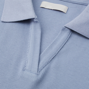 Polyester Matériel Tricoté Femmes pour Chemise À Manches Courtes Style Décontracté Usage Quotidien Couleurs Solides Excellente Qualité Col Tournant - Product Image 5