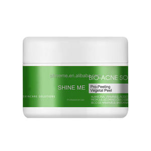 OEMなだめるような保湿肌グリコール酸物理的および化学的ピールプレピーリングマスクの前の深い角質除去 - Product Image 4