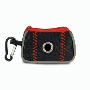 Sacs à déjections pour animaux de compagnie en tissu Oxford, pochette de rangement portable pour sacs à déjections canines avec mousqueton pour utilisation en extérieur - Product Image 2