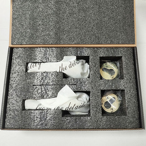 Set Maniglia e Serratura di Lusso <span class=keywords><strong>per</strong></span> <span class=keywords><strong>Porta</strong></span> Francese in Legno Massello, con Serratura a Mortasa in Ottone <span class=keywords><strong>per</strong></span> Privacy e Passaggio - Product Image 4