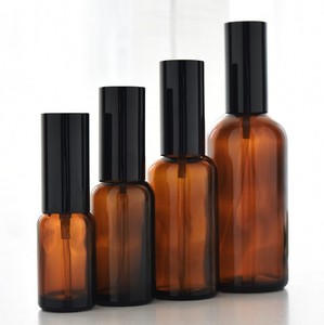 Di alta qualità crema cosmetica viaggio olio essenziale di emulsione 10ml 20ml 30ml 50ml <span class=keywords><strong>ambra</strong></span> vetro per la cura della pelle flacone Spray - Product Image 4