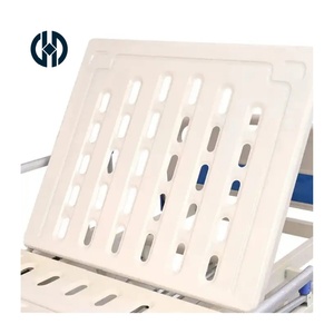 <span class=keywords><strong>Lit</strong></span> d'hôpital manuel ergonomique confortable à deux manivelle avec matelas respirant, hauteur réglable pour les chambres d'hôpital - Product Image 3