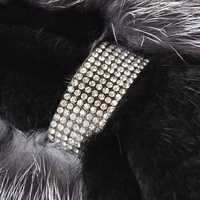 Chapeaux en vrai fourrure de renard, produit d'hiver, tissé à la main, pour femme, mignon, queue, Ski, vente en gros usine,