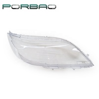 PORBAO pour SIENNA 2010-2015 – Cache-phare en verre PC transparent et durci pour éclairage – Pièces automobiles