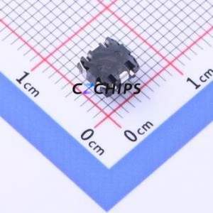 SKTQAEE010 Tactile Switch SMD Switch Single Pole Single Throw Round Button 5N Vertical Mount - Product Image 2