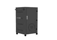 IBoard Chariot de chargement d'équipement éducatif Chariot de chargement USB sans fil à deux points de verrouillage Armoire de chargement de stockage de coffre-fort