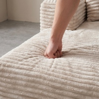 Großhandel Modernes Memory-Schaum Vakuumkomprimiertes Modulares Ecksofa in einer Box für Kleine Wohnzimmer