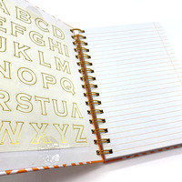 Notebook A5 personnalisé à spirale imprimée, ordinateur portable de haute qualité, nouveau Design,