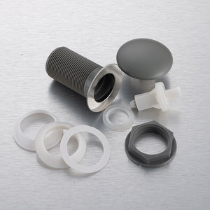 <span class=keywords><strong>Bouchon</strong></span> de vidange de <span class=keywords><strong>lavabo</strong></span> moderne de haute qualité en <span class=keywords><strong>plastique</strong></span> gris anthracite pour accessoires de salle de bain - Product Image 6