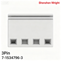 Connecteurs et accessoires de haute fiabilité TE 7-1534796-2 3P 2,5 mm femelle pour appareils électroménagers et équipements électroniques