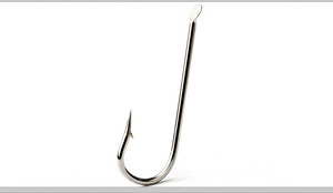 Móc Câu Cá Dẹt Cán Dài 100 Chiếc/Hộp Có Lưỡi Câu - Product Image 5