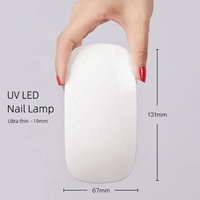 Lampe à ongles personnalisée sans logo Sun Mini 6W Machine de séchage de lampe à ongles Led Uv lampes à ongles pr câble USB portable lampe à ongles pour le durcissement du vernis à gel