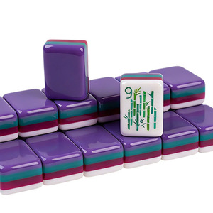Wholesale New High Quality 4 Layer <b>Mahjong</b> <b>Set</b> Modern Luxury American <b>Mahjong</b> Tiles Blank <b>Mahjong</b> - Product Image 3