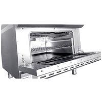 Cuisinière professionnelle à gaz 4 brûleurs avec four, garantie qualité, série de modèles, prix compétitif