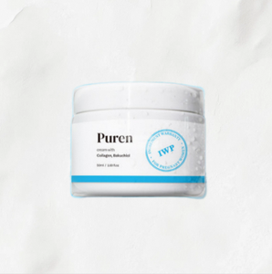 Crème visage à l'acide hyaluronique haute concentration Puren pour peaux sensibles enceintes, amélioration de l'hydratation et apaisement à 78,5 % - Product Image 1