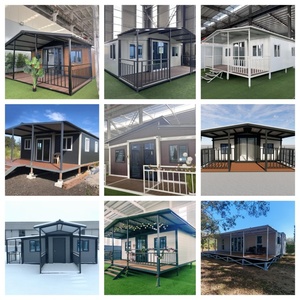 Nouveau matériau écologique Logement 20 pieds 40 pieds Maison en conteneur extensible pliable Boutique Hôtel Préfabriqué Mobile Petite maison - Product Image 3