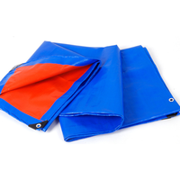 Bâche d'extérieur imperméable et résistante au froid en PE vierge 100% de haute qualité, enduite, occultante, unie, pour le durcissement du béton