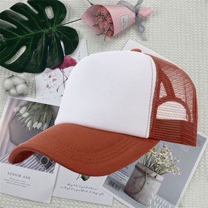 Streetwear Logo Hats <b>Plain</b> Foam Mesh Ponytail Trucker Dad Hat Multi Color Baseball Snapback Hip Hop Custom Sport <b>Cap</b> - Product Image 4