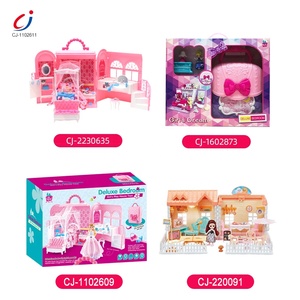 Chengji Diy Toy Dollhouse Miniature Role Playing Games Bedroom <strong>Princess</strong> <strong>Doll</strong> <strong>House</strong> and Accessories - Product Image 5