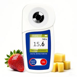 0-35% Brix dijital LCD refraktometre taşınabilir el refraktometre ATC meyve Junice tatlılık <span class=keywords><strong>Tester</strong></span> ölçek aralığı - Product Image 1