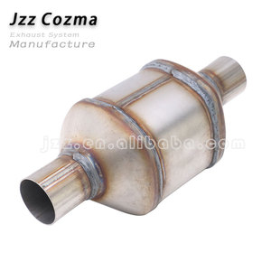 Catalizador Cerámico de Panal de Abeja de Tres Vías, Diámetro 51mm, Recorte 124x102mm, Cuerpo 300mm, Longitud Total Sin Puerto O2 - Product Image 3