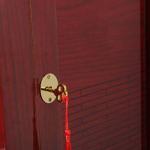 Luxury Modern Handmade MDF Desktop Humidor Custom Logo Spanish Cedar <b>Wooden</b> Cigar Cabinet Lacquer Case Pattern Gift Packaging - Product Image 4