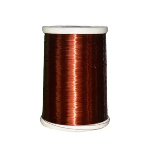 1-2mm de espesor de aislamiento alambre de aluminio esmaltado Alambre de bobinado para bobina electromagnética