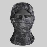 Fabricante nuevos hombres mujeres personalizado Camo impreso máscara de esquí motocicleta todo estampado pasamontañas logotipo personalizado Skimask pasamontañas con capucha