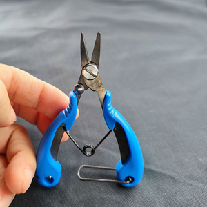 Kìm thép không gỉ 4 inch, một loại dụng cụ câu cá mới có tay cầm cao su và kìm câu cá nước mặn - Product Image 5