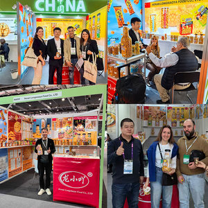 Longxiaoya Popcorn sucré certifié GFSI/FSSC22000 Halal, faible en sucre, à la truffe noire, 128g, céréales complètes, sans graisses trans, collations semi-molles - Product Image 6