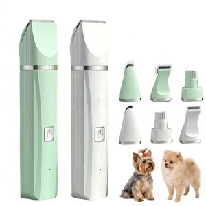 Tondeuse Électrique pour Chien en Acier Inoxydable Écologique, Rechargeable sur Batterie, Silencieuse, Kit de Toilettage Complet Portable - Product Image 1