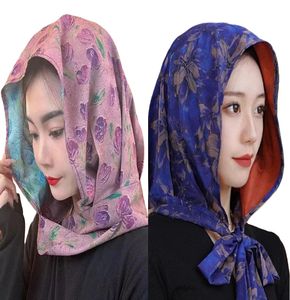 <span class=keywords><strong>Pañuelos</strong></span> Hijab Elegantes para Mujer, <span class=keywords><strong>Pañuelos</strong></span> Vintage a Prueba de Sol y Viento, <span class=keywords><strong>Pañuelos</strong></span> de <span class=keywords><strong>Playa</strong></span> para Verano - Product Image 4