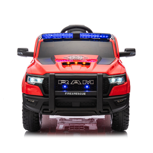 Camioneta <span class=keywords><strong>de</strong></span> Rescate <span class=keywords><strong>de</strong></span> Incendios RAM 1500 RHO con Licencia Oficial, Auto Eléctrico <span class=keywords><strong>de</strong></span> 12V para Niños, Juguete Eléctrico para Conducir - Product Image 2