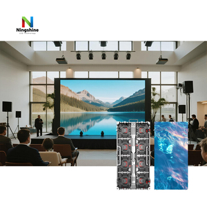 จอแสดงผล LED ให้เช่าขนาด 2x2 เมตร P4.81 7680Hz อัตรารีเฟรชสูง ไร้รอยต่อ สำหรับใช้ในบ้าน ผนังวิดีโอ LED - Product Image 4