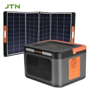 1000w Solar Folding Panel Energy Storage System Portable Solar Power Generator And Panels