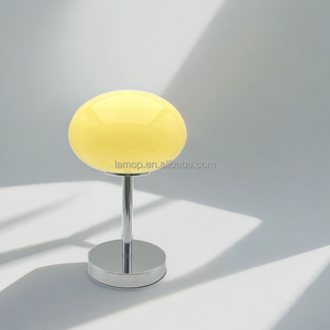 Lampe de table vintage Bauhaus Wabi-Sabi, lampe décorative créative à intensité variable pour maison d'hôtes, salon, canapé, chambre à coucher - Product Image 4