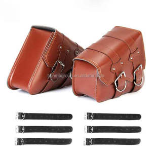 Sac de selle en <span class=keywords><strong>cuir</strong></span> Vintage <span class=keywords><strong>pour</strong></span> <span class=keywords><strong>moto</strong></span>, sac à Rivets <span class=keywords><strong>pour</strong></span> <span class=keywords><strong>moto</strong></span>, sac à bagages <span class=keywords><strong>pour</strong></span> <span class=keywords><strong>moto</strong></span> cruiser - Product Image 2