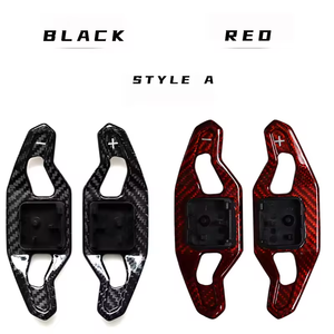 Palette de changement de vitesse SYPES pour <span class=keywords><strong>Audi</strong></span> A3 S3 RS3 A4 A4L A5 RS3 S4 RS4 A5 S5 S6 S7 RS6 RS5 RS 6 RS7 Q5 Q7 Palette de changement de vitesse personnalisée en fibre de carbone - Product Image 6