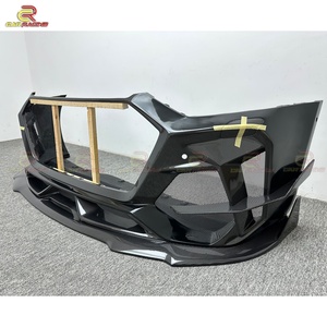 กันชนหน้าคาร์บอนไฟเบอร์แบบแห้งทรง IMP สำหรับ Audi RS6 C8 ปี 2019-2022 ชุดแต่งคาร์บอนสำหรับรถยนต์ - Product Image 2