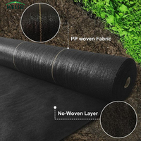 Toile anti-herbe tissée Agrotextile – Couvre-sol pour Jardin, Ferme, Agriculture et Construction