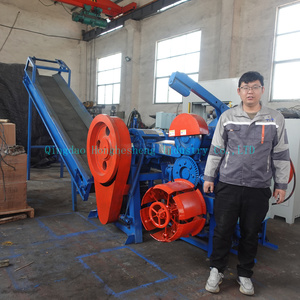 Máy cắt Dải Lốp xe tải tự động + máy cắt khối (có băng tải, tất cả trong một) - Product Image 4