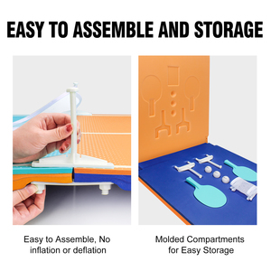 Mesa de Ping Pong Flotante Resistente WOOWAVE, Mesa de Juego Plegable y Portátil <span class=keywords><strong>para</strong></span> Playa y Piscina - Product Image 4