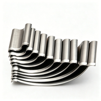 Lot de 10 poinçons à extrémité ronde pour sangles en cuir, outils de découpe d'angle pour la finition des ceintures en cuir