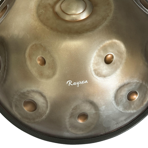 Raysen Master Series 12 + <span class=keywords><strong>7</strong></span> <span class=keywords><strong>notas</strong></span> F3 Pigmeo 19 Retro Plata Acero inoxidable Handpan Personalizado de alta calidad Handpan - Product Image 2