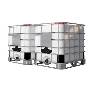 Récipient HDPE <span class=keywords><strong>1000L</strong></span> Cadre en acier galvanisé Réservoir IBC pour produits chimiques de qualité alimentaire avec <span class=keywords><strong>bouchon</strong></span> d'air et <span class=keywords><strong>vanne</strong></span> - Product Image 2