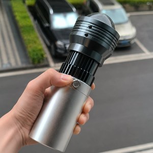 ไฟฉายเลเซอร์สีขาว 30W 46950 แบตเตอรี่ลิเธียมประเภท-C ชาร์จเร็ว, สปอตไลท์ระยะไกลพิเศษสำหรับการตั้งแคมป์กลางแจ้ง K205 - Product Image 2